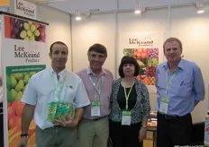 The booth of Lee McKeand www.mckeandproduce.com.au