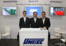 Giovanni Seganti, Luca Montanari and Umberto de Vincenzo from Unitec www.unitec-group.com