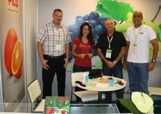 Rafi Karniel (Grapa Varieties), Shereen Serry (PICO), Shachar Karniel (Grapa Varieties) and Omar El-Naggar (PICO)