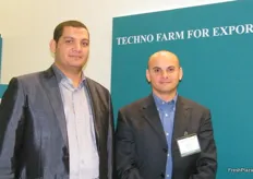 Mr. Hamada Elomda(Chairman) with Bassiouny Mostafa(Export Manager)of Techno Farm- Egypt