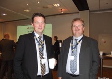 Henrick Lindberg and Palle Jorgensen from Emerson Climate Technologies.