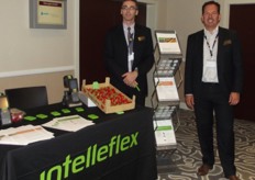 Stephen Dunphy and Erik Cotman from Intelleflex.