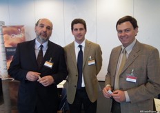 Benjamin Herreros of Pacific Nuts, Nicholas Valdes Vergara of Valvalle Chile and Eduardo Espinosa Toro of Frutland.