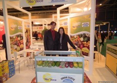 Claudio and Lilian Celso Piovesan of Rio Doce/Indaia Exotic Brazil, exporters of exotics and tropical fruit from Brazil to Europe.