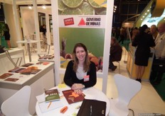 Andressa Borges D'Abreu of Exporta Minas, who promote the international trade of Brazilian produce.