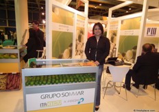 Patricia Maruska, Grupo Sommar, exporters of limes to Europe. The Netherlands and UK are the main markets.