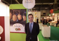 Jean-Baptiste Pinel Of Oscar Kiwifruit of France, distributers of French and Chilean kiwis.