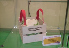 Prince de Bretagne's new cauliflower packaging.