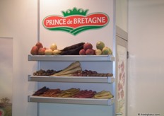 A range of produce available from Prince de Bretagne.