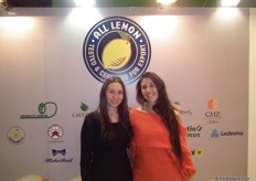 Martina de la Croix of All Lemon and Mercedes Young of Latin Lemon, who have recently concluded a successful season with Argentinian lemons.