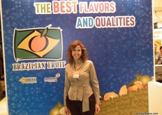 Luciana Pacheco of Ibraf Brazilian Fruit Institute.