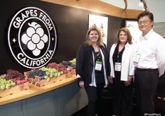 The team of California Table Grape Commission was showed their focus on antioxidants in grapes together with chocolate. Both products are high in antioxidants. www.grapesfromcalifornia.com