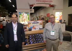 Nader Musleh and John Tietz of berry specialists, Caifornia Giant.