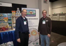 Jim Provost and Neil Millman, distributors of garlic, ginger, shallots and specialty produce.