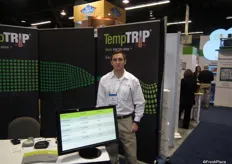 Nic Kostman of cold chain monitoring solution company, TempTrip LLC.
