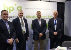 Members of the biopesticide industry discussed the emergence of biopesticides in achieving higher crop yields. On the left is Executive Director of the Biopesticide Alliance, Bill Stoneman.