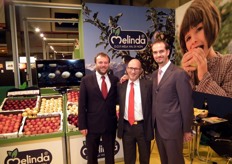 The famous Melinda apple from Trentino (Italy) was present with its own stand