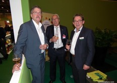 Anton Filippo and Hans Janssen of LBPRotterdam and Erik de Wit of Transfennica