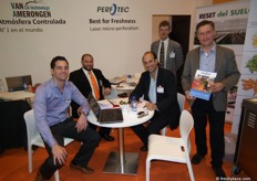 Collective stand of Holland Innovations. In it were Van Amerongen, Perfotec and Thatchtec. They offer innovative technologies