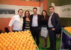 The Origin Fruit Direct team came straight from Holland and Afrifresh from South Africa: OFD team Rotterdam Jan Hoefsloot, Charika Sundermeijer, Corne van de Klundert, OFD team Poland: Monika Kantoch, Andrzej Osko