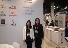 Luciana Ines Zamora and Florencia Zamora, from the firm Zamora, of Tucuman.