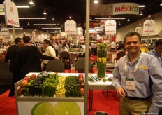 Antonio J. Verdín, from RCF Produce Inc, Mexican pepper and mango distributors for the US.