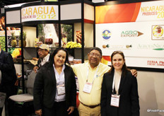 Rosa Centeno Cuadro, Luis Cárcamo and Lastenia Enríquez, from CEI.