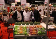 Rene Macouzet, Robert Arriaga and Adrian Macouzet with their brand, Macu.