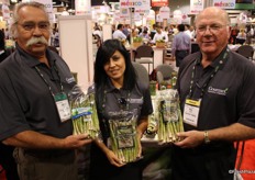 James House, Mary Bel Ramos and Phil Clouse, of Gourmet Trading.