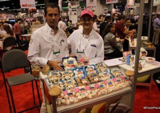 Ricardo Padilla Navarro and David Gastelum Moreno, of Monteblanco mushrooms. These are all exported to the USA.