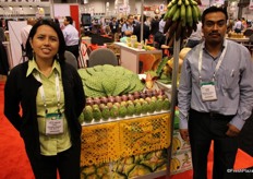 Cielo Abigail Marin Medina and Luis Juárez Ruiz, of Agrolatin, Mexico.