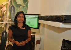 Samantha Balasuriya from Botanicoir with their newest substrate