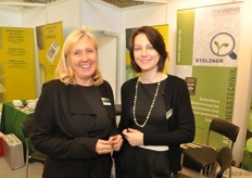 Maaike Hamer and colleague from Stelzner