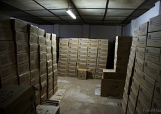 Here is where stocks are stored, ready to ship to USA and Europe