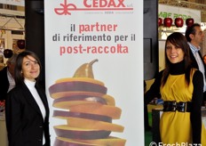 Elisa Penna and Martha Scribano of CEDAX.