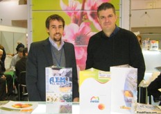 Konstantinos Astreidis (Food Scientist) and Stergiou Ioannis (Sales and Marketing Manager) of Novacert- Greece