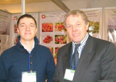 Taras Maslovatyi (Engineer/ Manager- Osprey Tunnels Ukraine) and David Leslie (Managing Director) of Osprey Tunnels Ltd.- UK