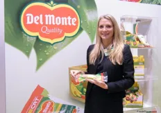 Fresh DelMonte´s Marketing Coordinator for Europe and Africa, Ms. Pamela Ghinamo