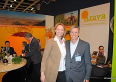 Malou Even and Itzhak Vizenberg from Arava Export Growers