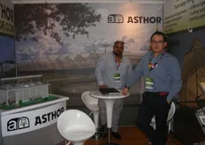 Manuel Guerrero and Fred Luna of Asthor, a Spanish provider of greenhouses with a strong presence in Latin America.