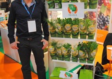 Jean-Michel Mounier from Tilleul, specialist in herbs