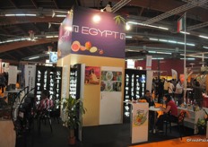 Pavillion for Egyptian companies. Egypt is also host country for Medfel 2013.