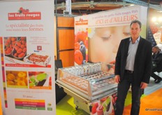 Stéphane Decourcelle from Les Fruits Rouges de l'Aisne. A company specialised in soft fruit.