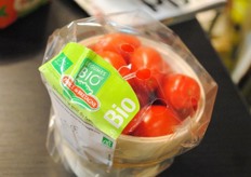 Organic tomatoes from Prince de Bretagne.