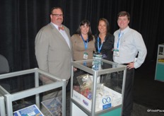 John Toner on the left with the team of FoodLink, who won the award for Best New Fod Safety Solutions.