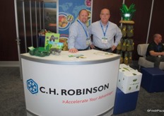 Terry Schreifels and Jim Dorcy from C.H. Robinson