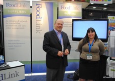 Kevin Brooks and Mia R. Farber from FoodLink