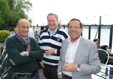 Peter van de Poel Logistics Manager Mehadrin, Walter van Stee Jansen Dongen and Rob Mulder Cool Control.