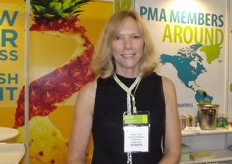 Nancy Tucker VP of PMA, hosts a reception at the stand. PMA reception.