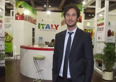 Federico Milanese from CSO, was busy organising all of the Italian stand for the exhibition.